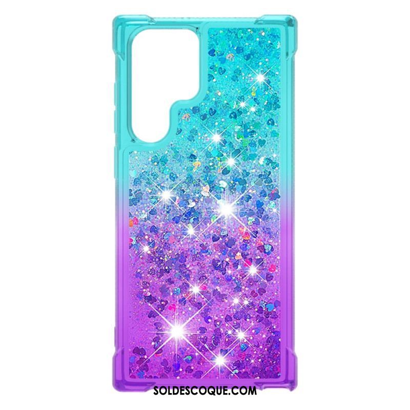 Coque Samsung Galaxy S22 Ultra 5G Paillettes Colors