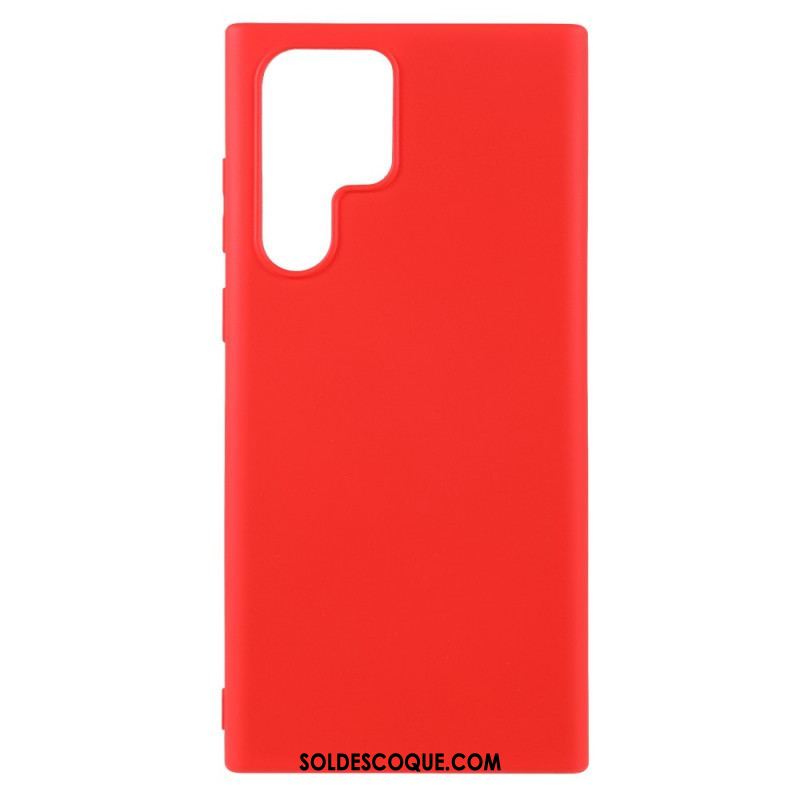 Coque Samsung Galaxy S22 Ultra 5G Silicone Liquide X-LEVEL