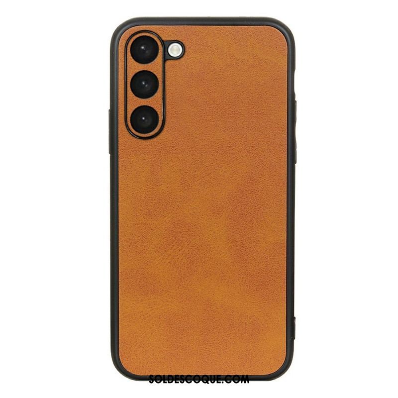 Coque Samsung Galaxy S23 5G Effet Cuir Look Raffiné