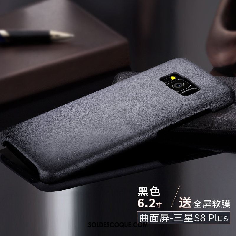 Coque Samsung Galaxy S8+ Créatif Étui En Cuir Très Mince Incassable Fluide Doux Pas Cher