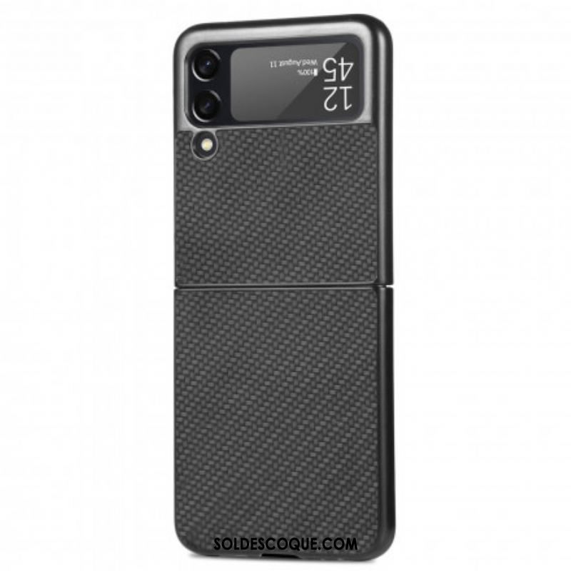 Coque Samsung Galaxy Z Flip 3 5G Fibre Carbone Texturée