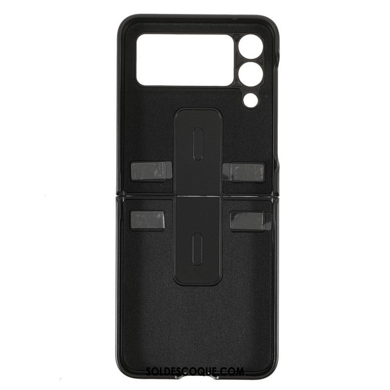 Coque Samsung Galaxy Z Flip 3 5G Porte-Cartes Tricolore