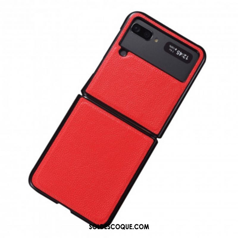 Coque Samsung Galaxy Z Flip 3 5G Véritable Cuir