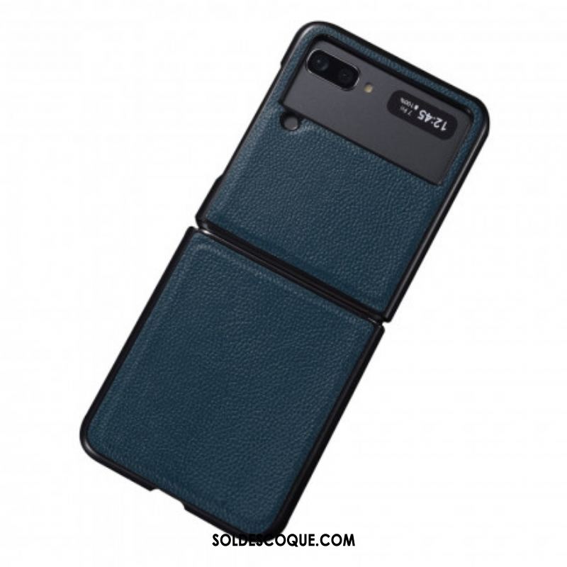 Coque Samsung Galaxy Z Flip 3 5G Véritable Cuir