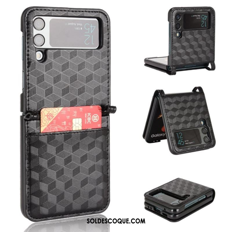 Coque Samsung Galaxy Z Flip 4 Cube 3D