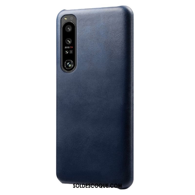 Coque Sony Xperia 1 IV Effet Cuir