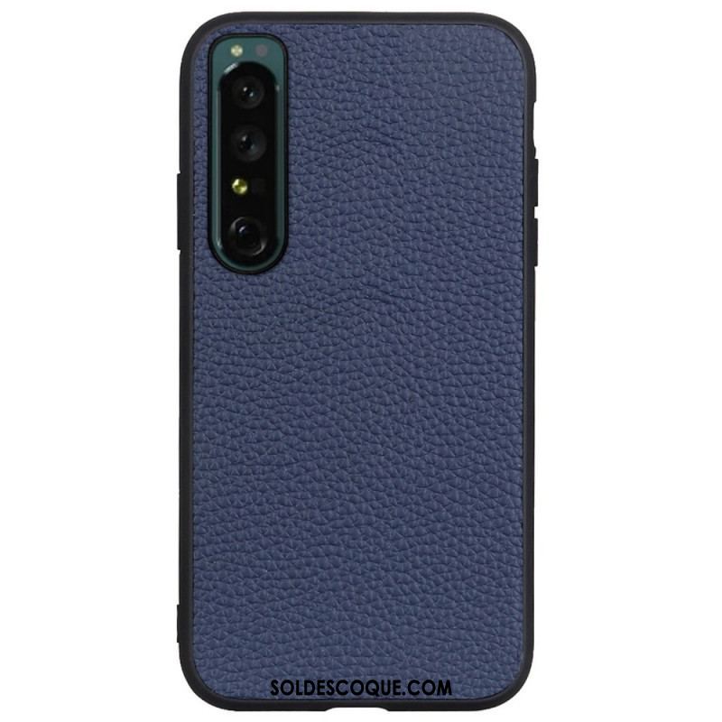 Coque Sony Xperia 1 IV Hybride Véritable Cuir