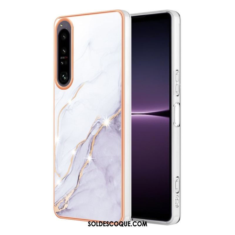 Coque Sony Xperia 1 IV Marbre Coloré