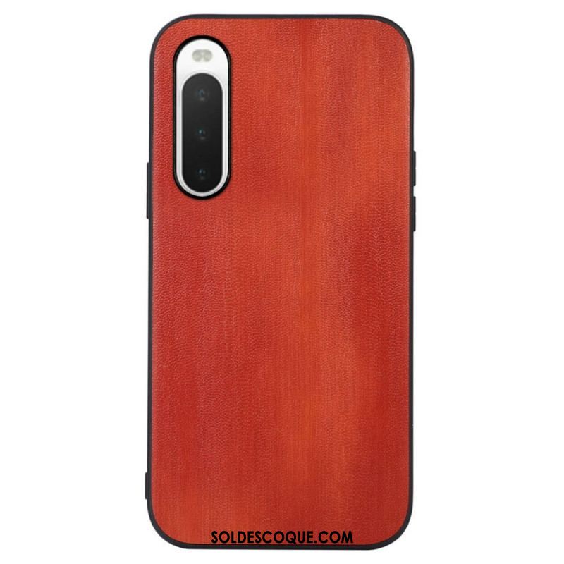 Coque Sony Xperia 10 IV Texture Cuir