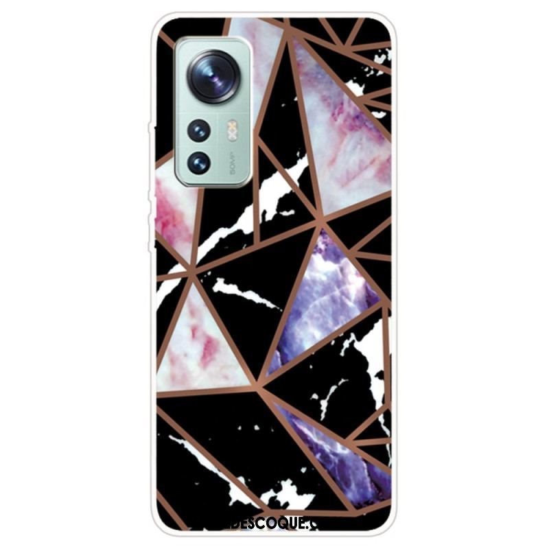 Coque  Xiaomi 12 / 12X  Marbre Géométrique Décliné