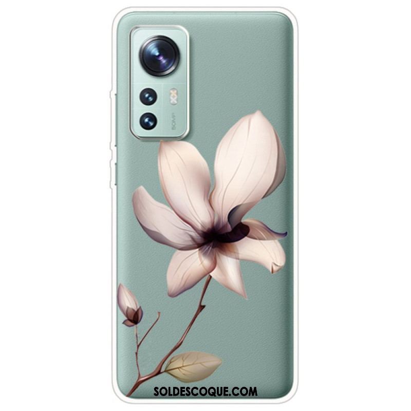 Coque  Xiaomi 12 / 12X  Transparente Une Fleur