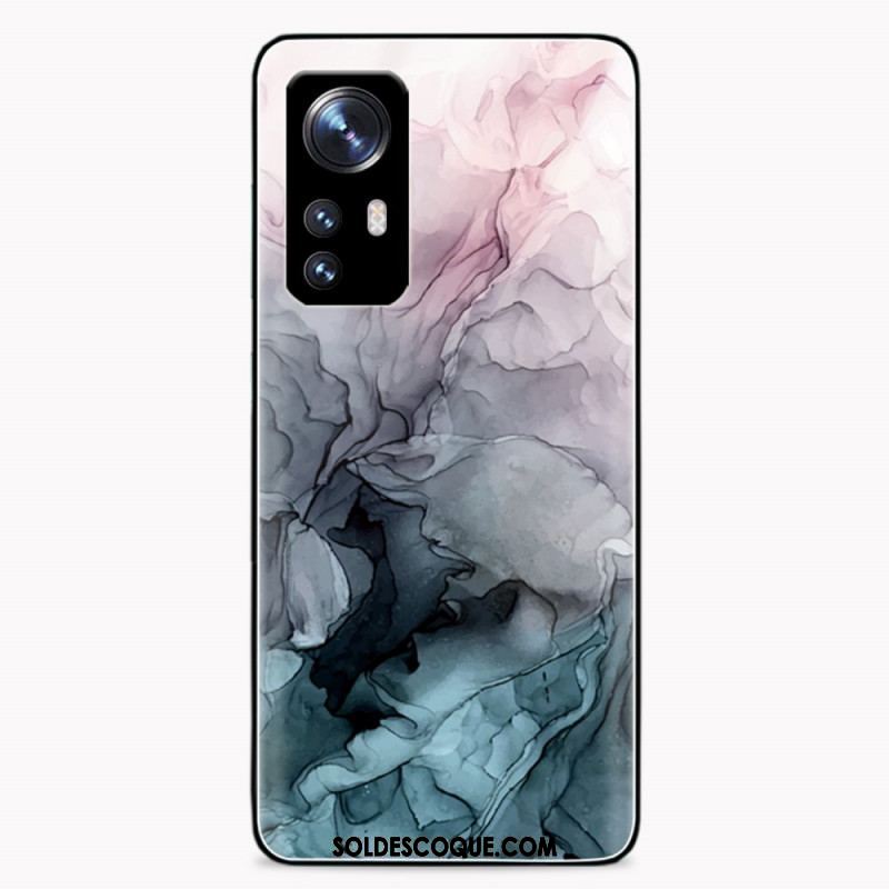 Coque  Xiaomi 12 / 12X  Verre Trempé Marbre Aquarelle