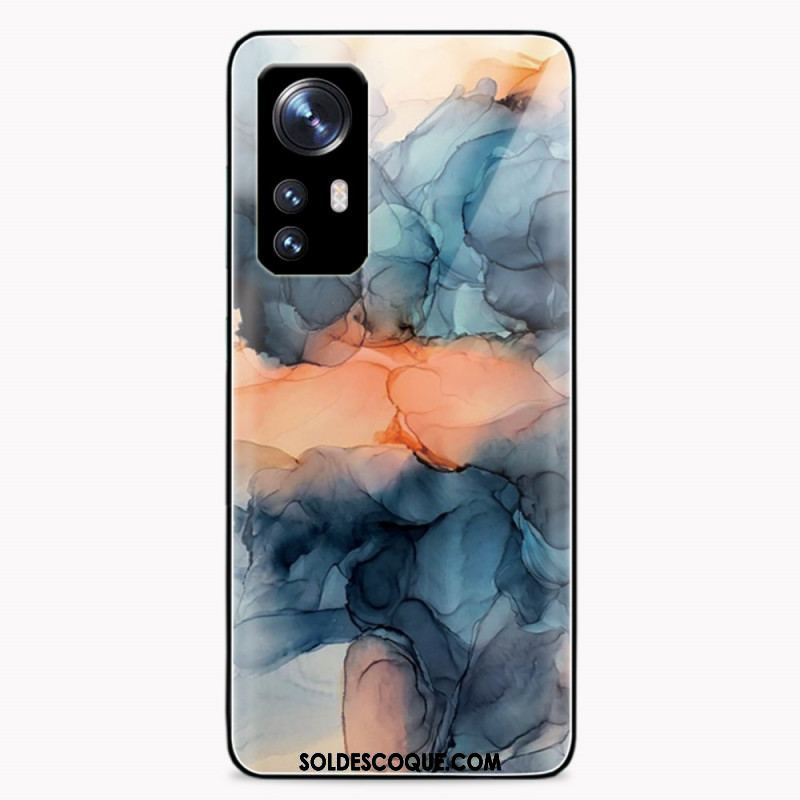 Coque  Xiaomi 12 / 12X  Verre Trempé Marbre Aquarelle