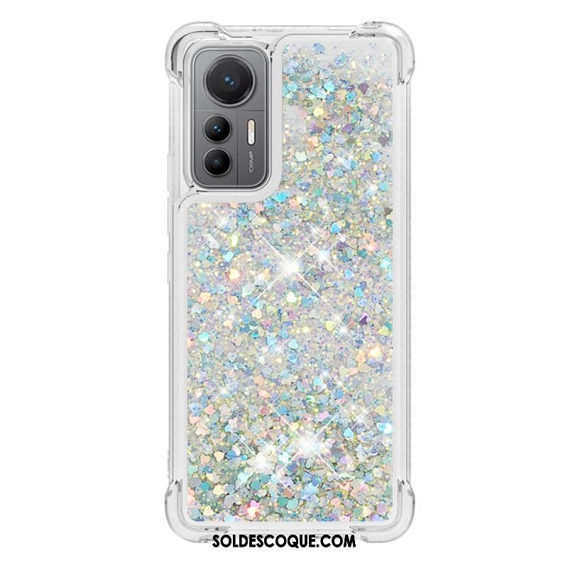 Coque Xiaomi 12 Lite Paillettes Colorées