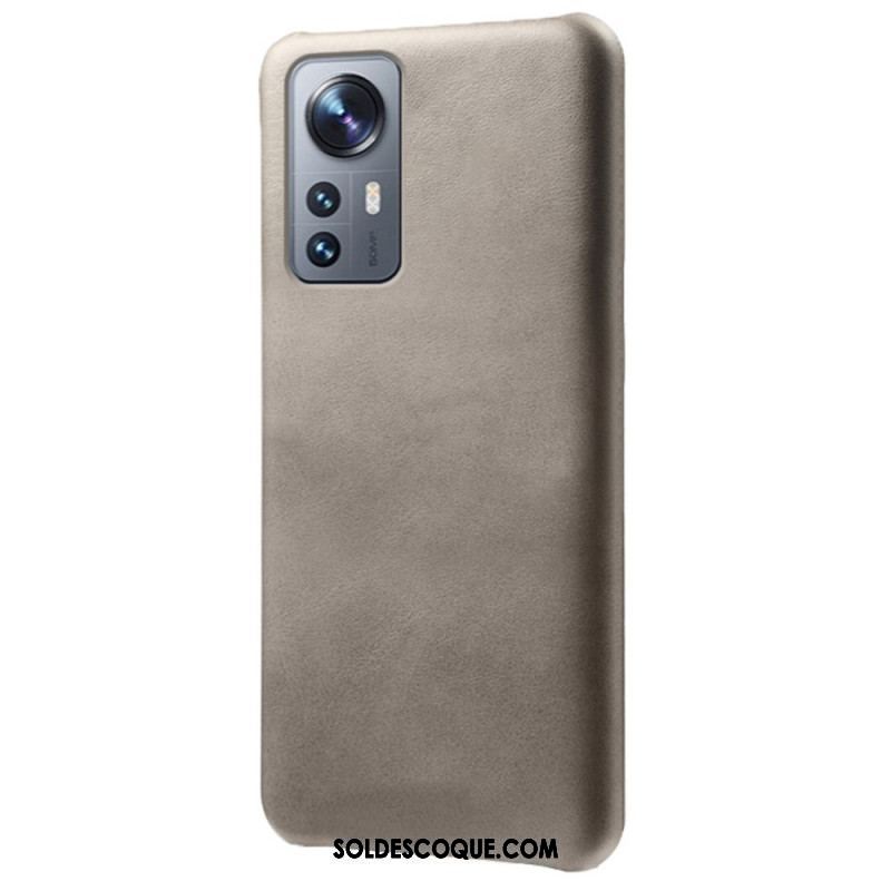 Coque Xiaomi 12 Pro Effet Cuir