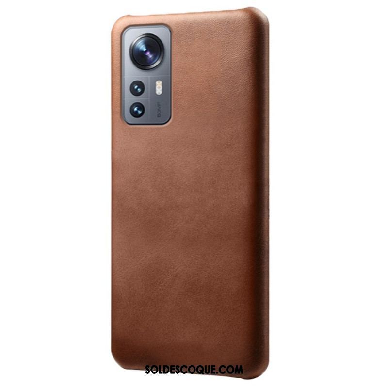 Coque Xiaomi 12 Pro Effet Cuir