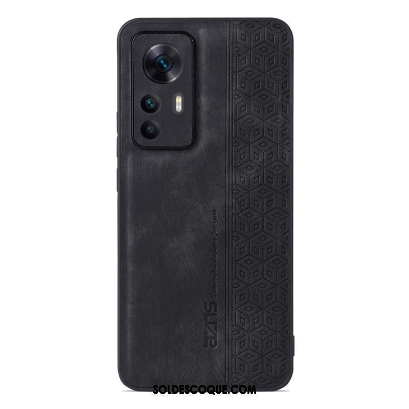 Coque Xiaomi 12T / 12T Pro Effet Cuir AZNS