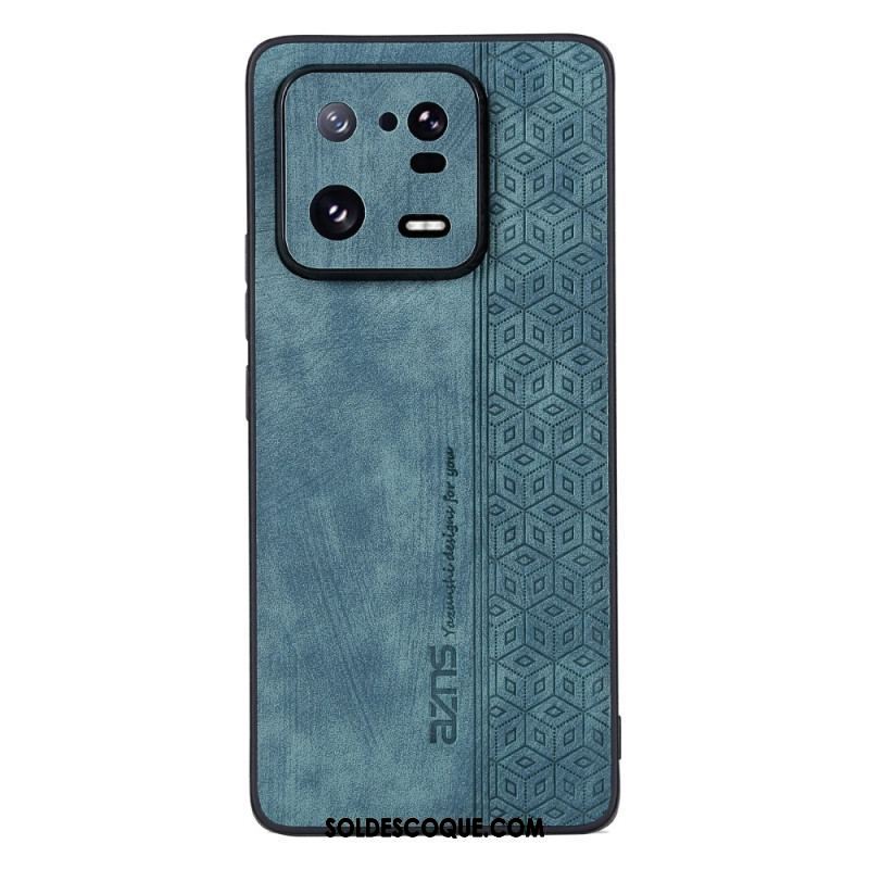 Coque Xiaomi 13 Effet Cuir AZNS