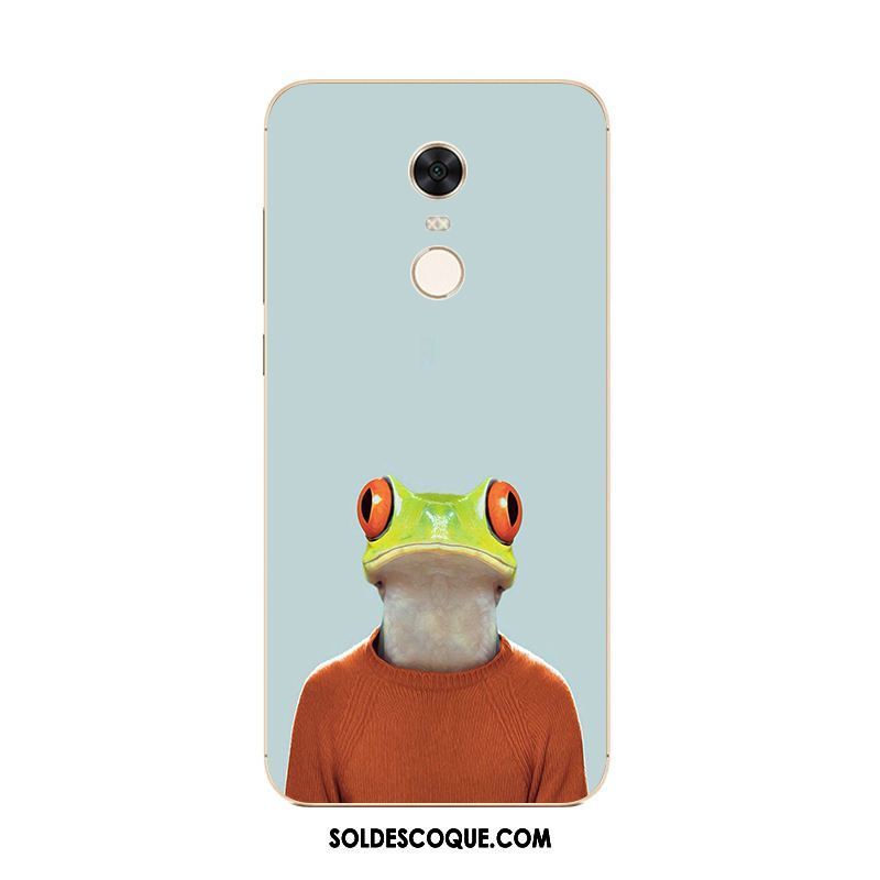 Coque Xiaomi Redmi 5 Plus Étui Vert Rouge Petit Grand Pas Cher