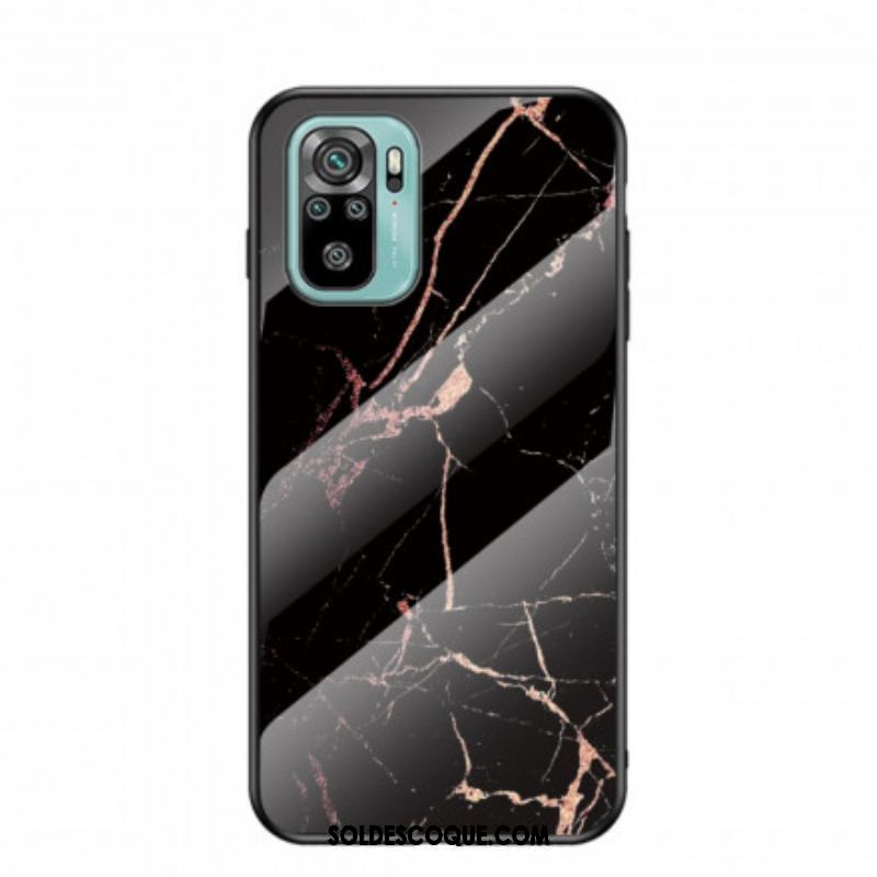 Coque Xiaomi Redmi Note 10/10S/Poco M5s Verre Trempé Marble Colors