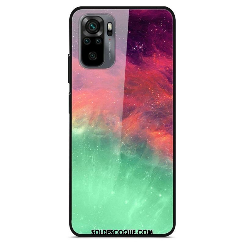 Coque Xiaomi Redmi Note 10/10S/Poco M5s Verre Trempé Premum Colors