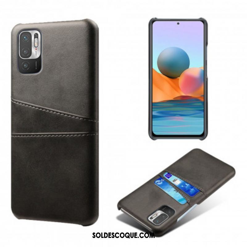 Coque Xiaomi Redmi Note 10 5G / Poco M3 Pro 5G Double Porte Cartes KSQ