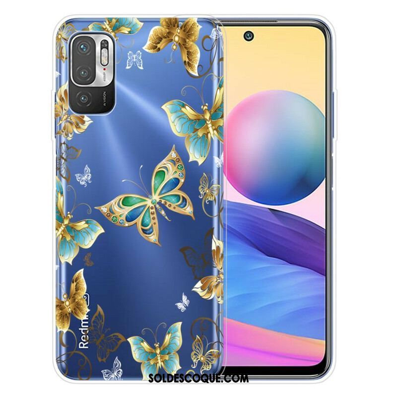 Coque Xiaomi Redmi Note 10 5G / Poco M3 Pro 5G Papillons Design