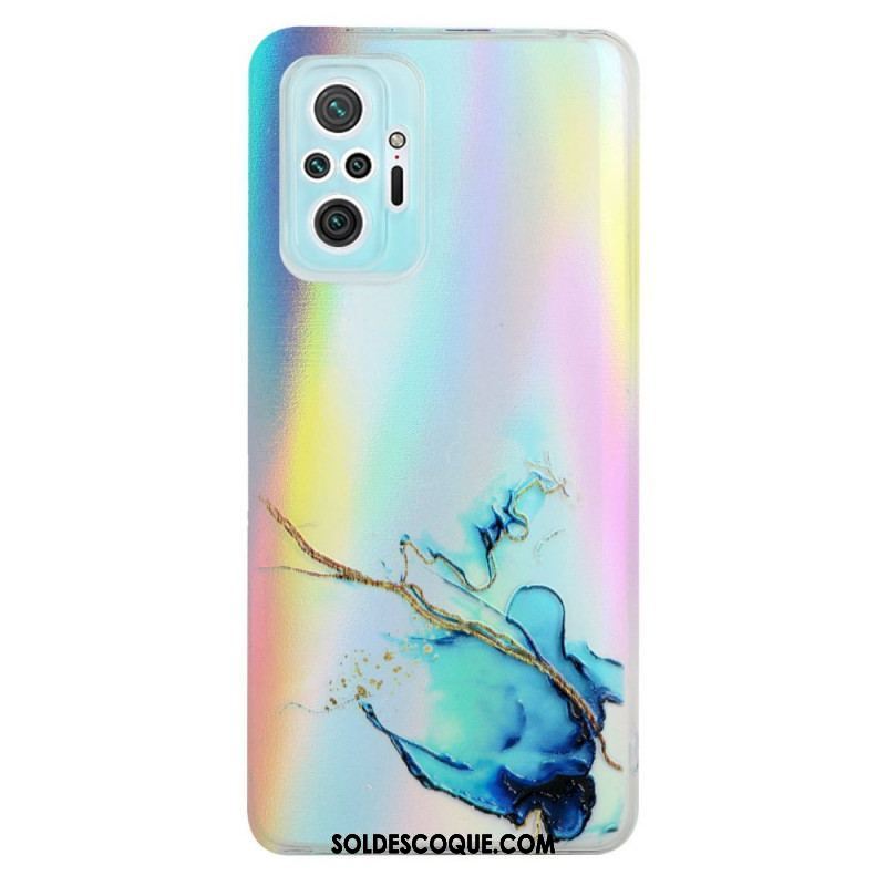 Coque Xiaomi Redmi Note 10 Pro Marbre Effet Laser