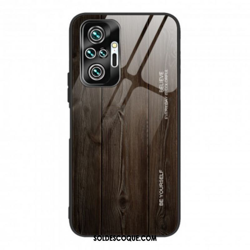 Coque Xiaomi Redmi Note 10 Pro Verre Trempé Design Bois