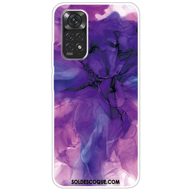 Coque Xiaomi Redmi Note 11 / 11s Marbre Aquarelle