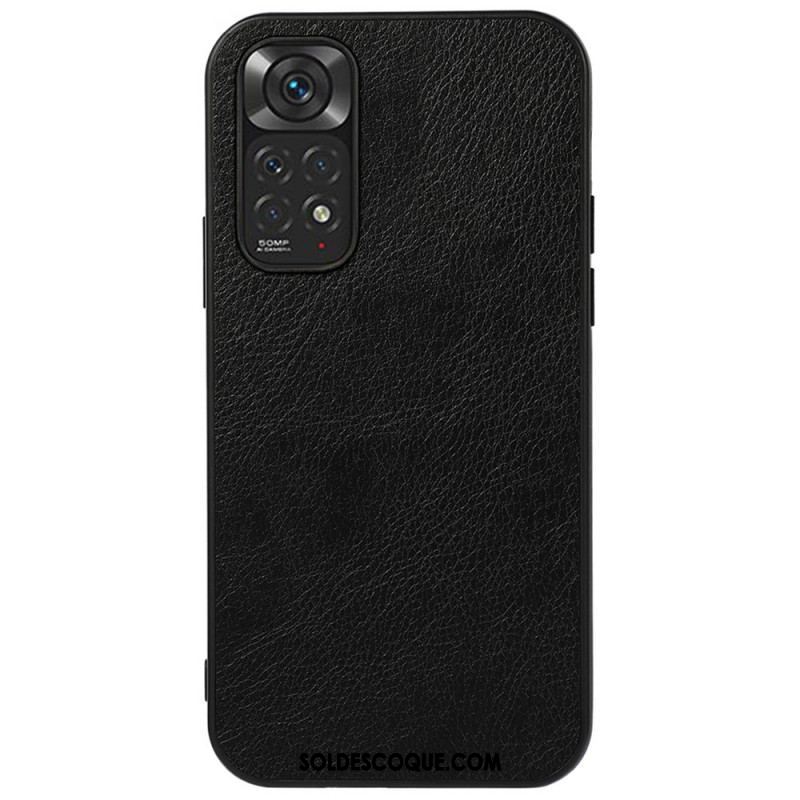 Coque Xiaomi Redmi Note 11 / 11s Simili Cuir Litchi