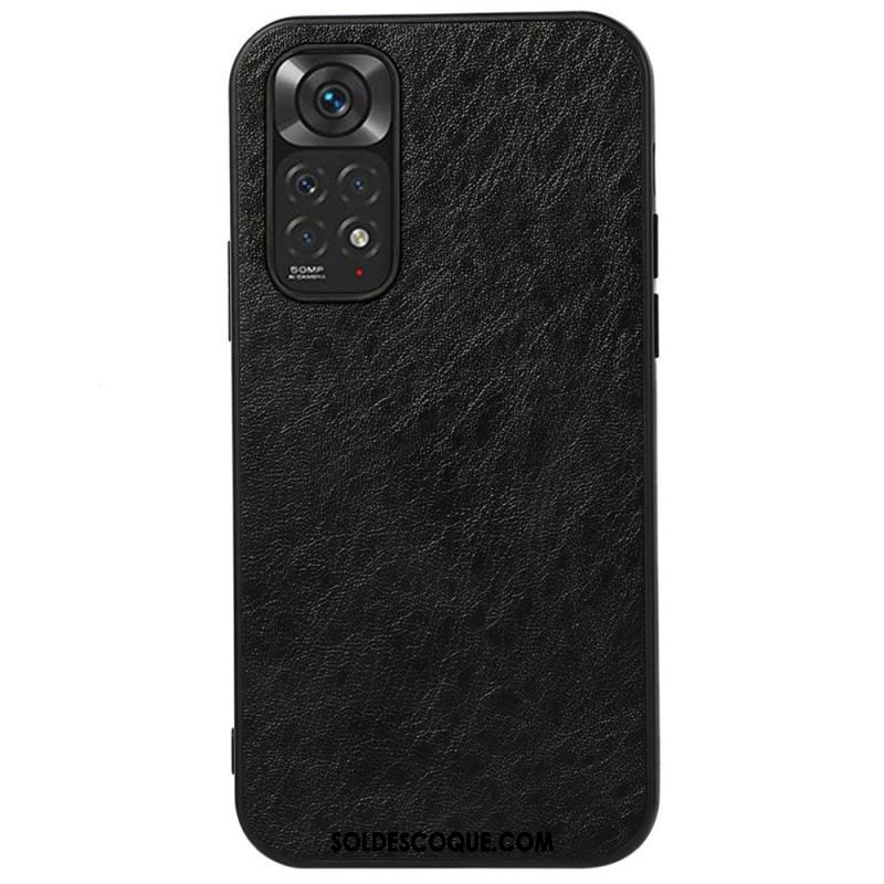 Coque Xiaomi Redmi Note 11 / 11s Simili Cuir Texturé