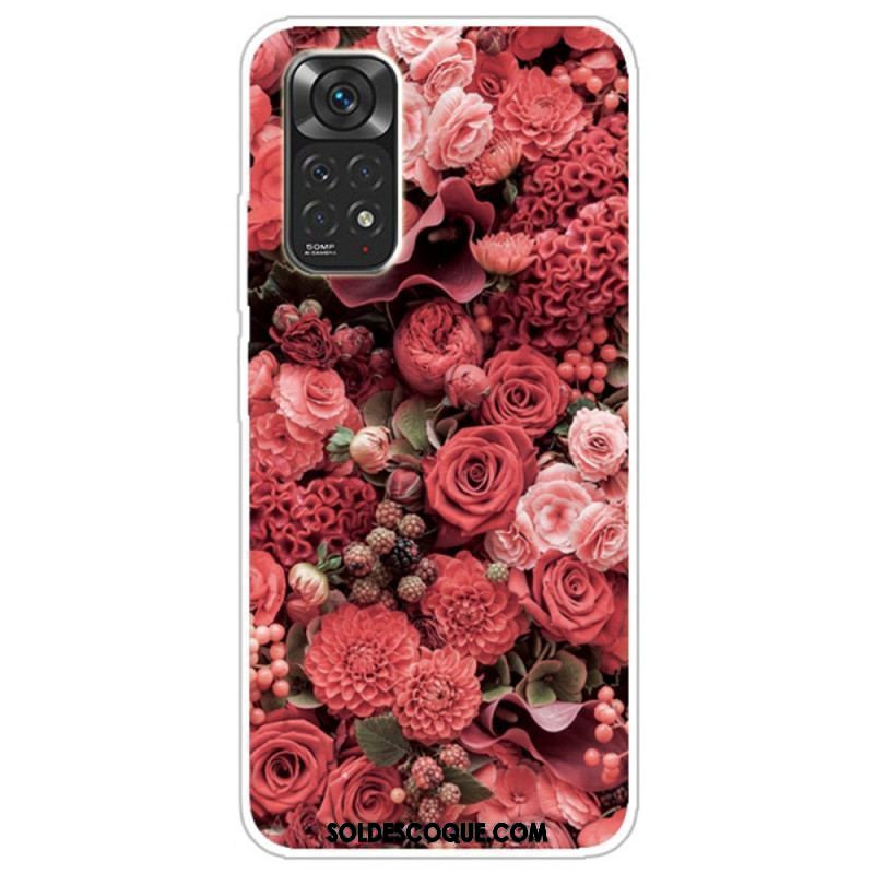 Coque Xiaomi Redmi Note 11 Pro / Note 11 Pro 5G Fleurs Intenses