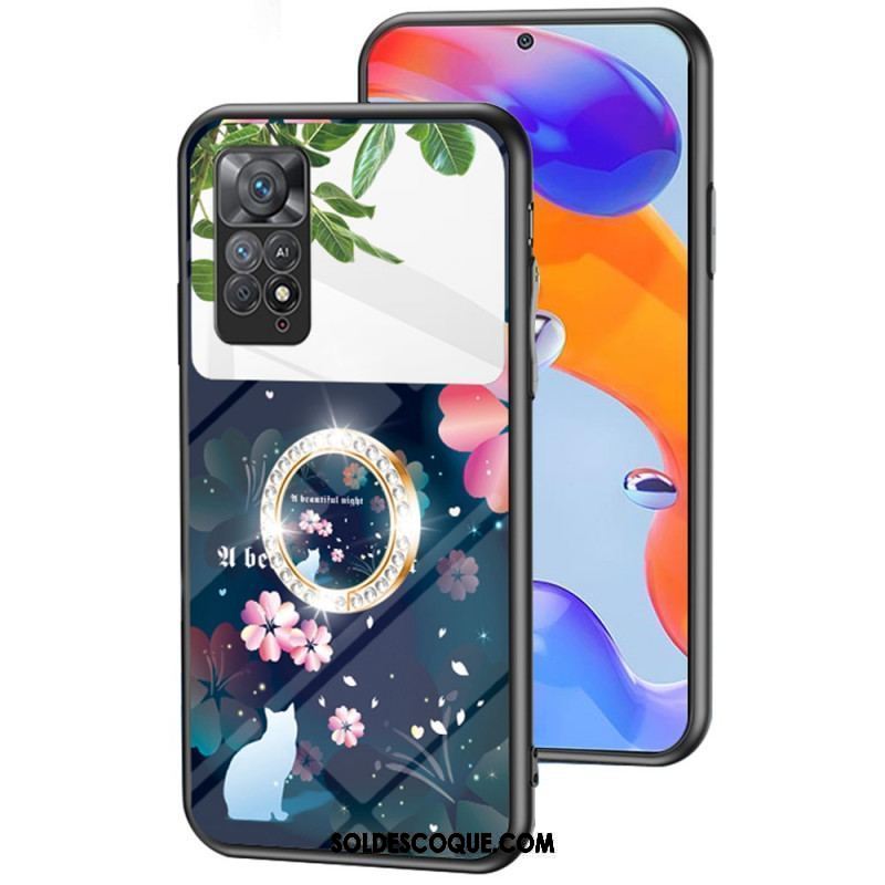 Coque Xiaomi Redmi Note 11 Pro / Note 11 Pro 5G Miroir avec Anneau Rotatif