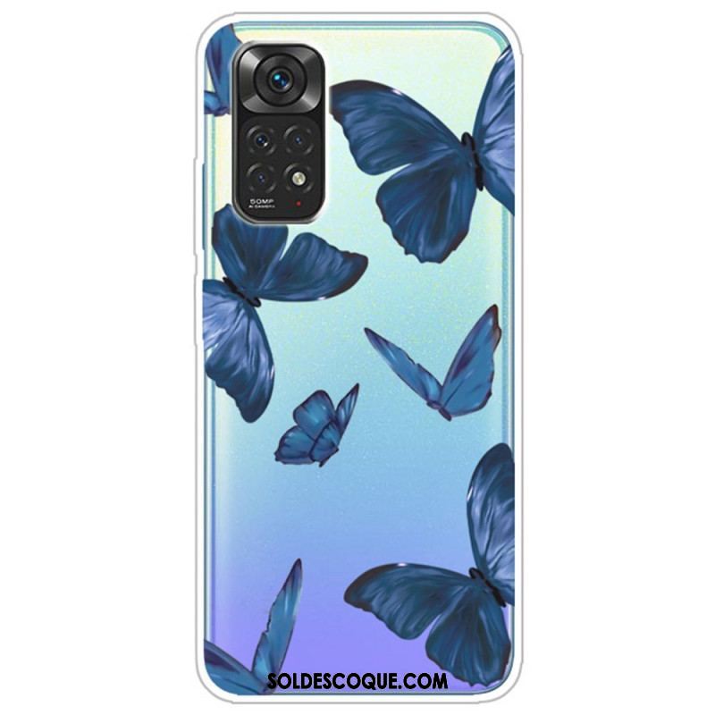 Coque Xiaomi Redmi Note 11 Pro /  Note 11 Pro 5G Papillons Sauvages