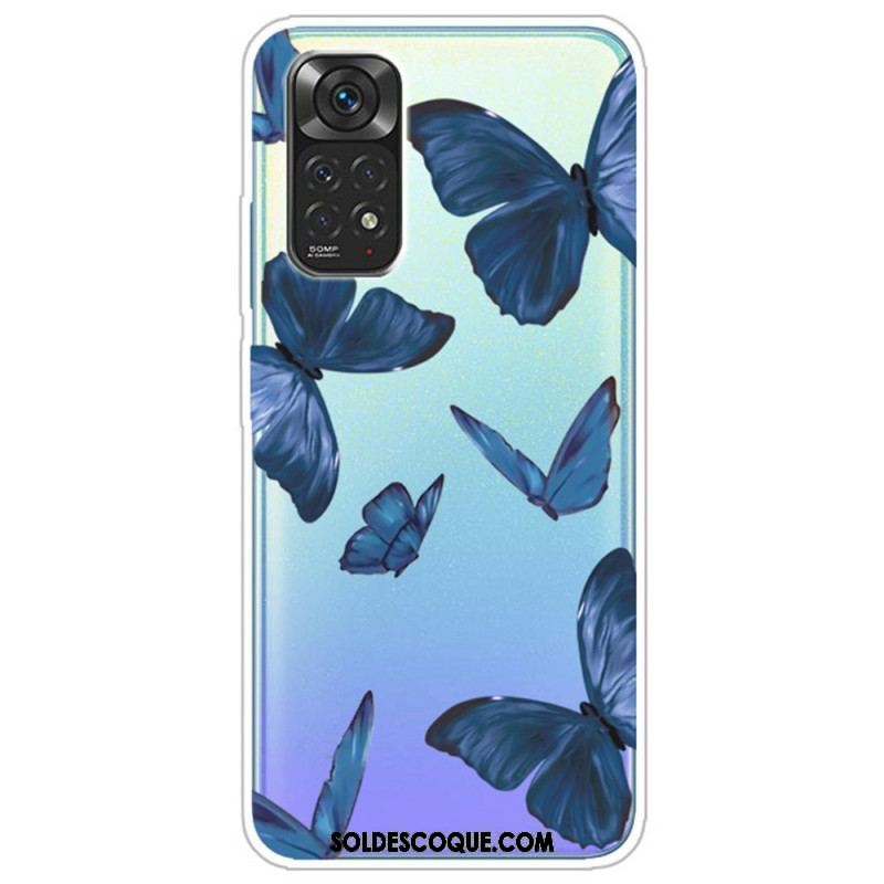 Coque Xiaomi Redmi Note 11 Pro / Note 11 Pro 5G Papillons Sauvages