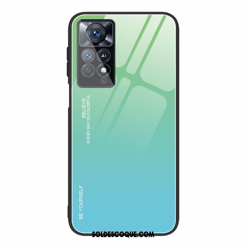 Coque Xiaomi Redmi Note 11 Pro / Note 11 Pro 5G Verre Trempé Be Yourself