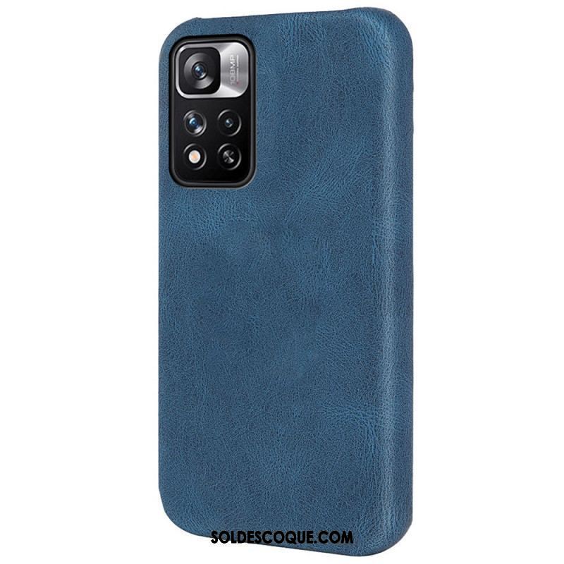 Coque Xiaomi Redmi Note 11 Pro Plus 5G Effet Cuir Design