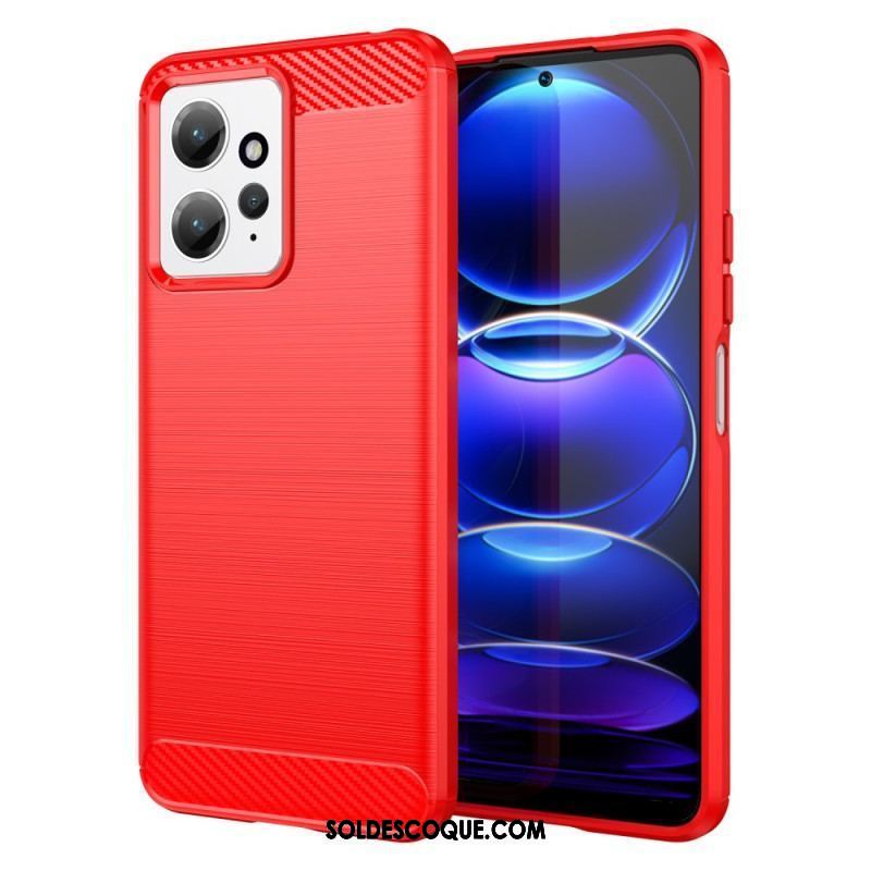 Coque Xiaomi Redmi Note 12 4G Fibre Carbone Brossée