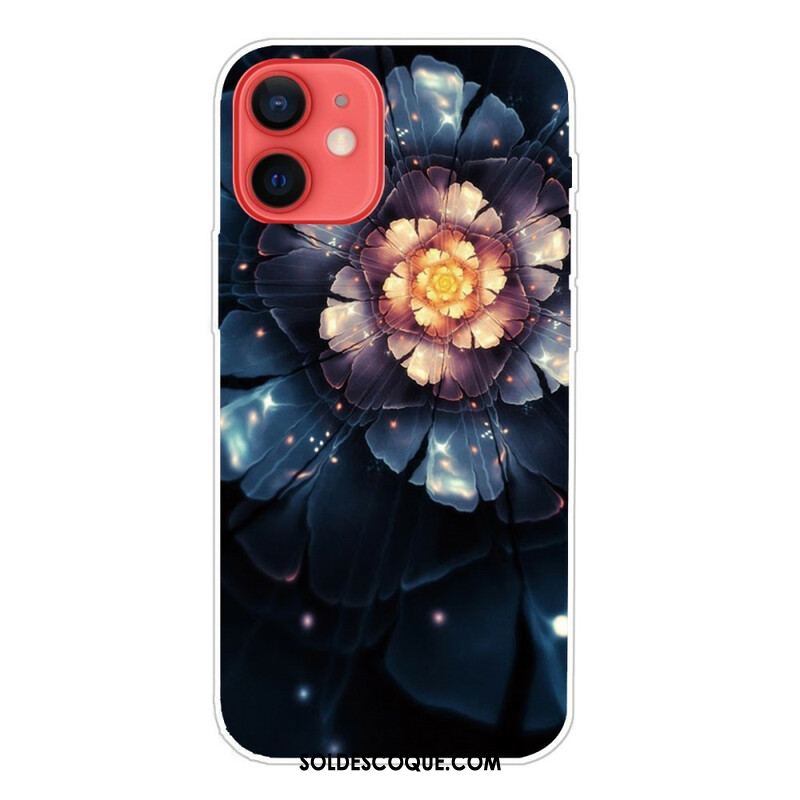 Coque iPhone 13 Mini Flexible Fleurs