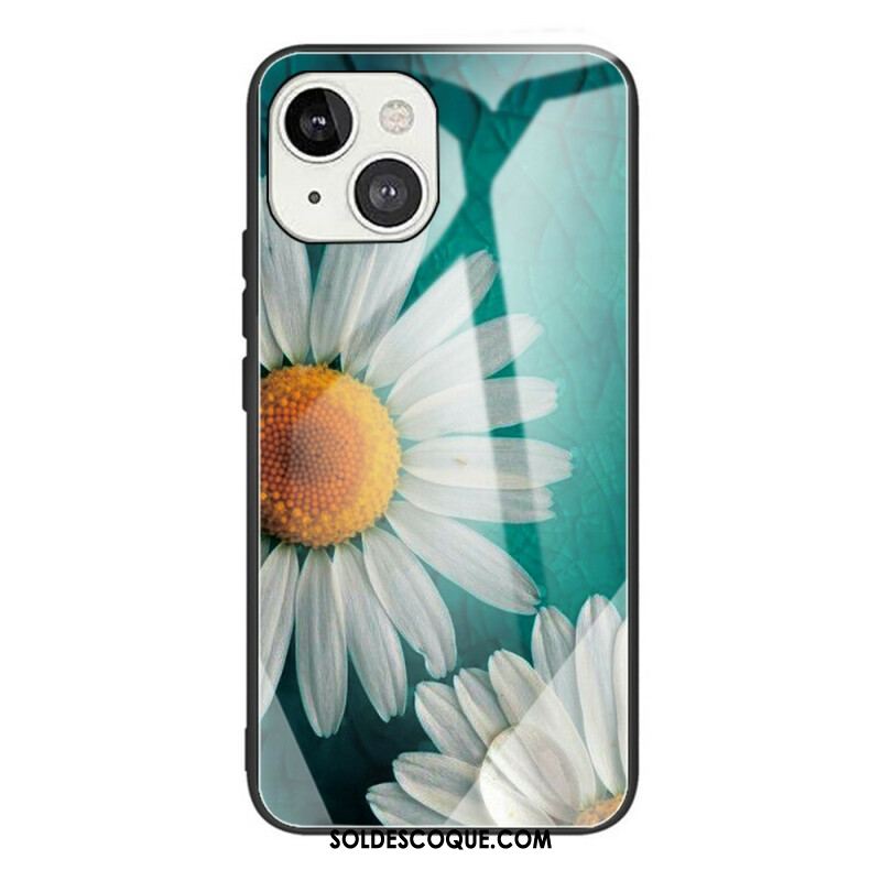 Coque iPhone 13 Mini Verre Trempé Végétale