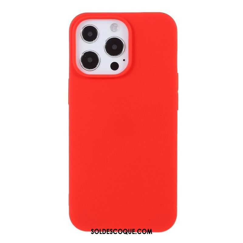 Coque iPhone 13 Pro Max Silicone Flexible Mat