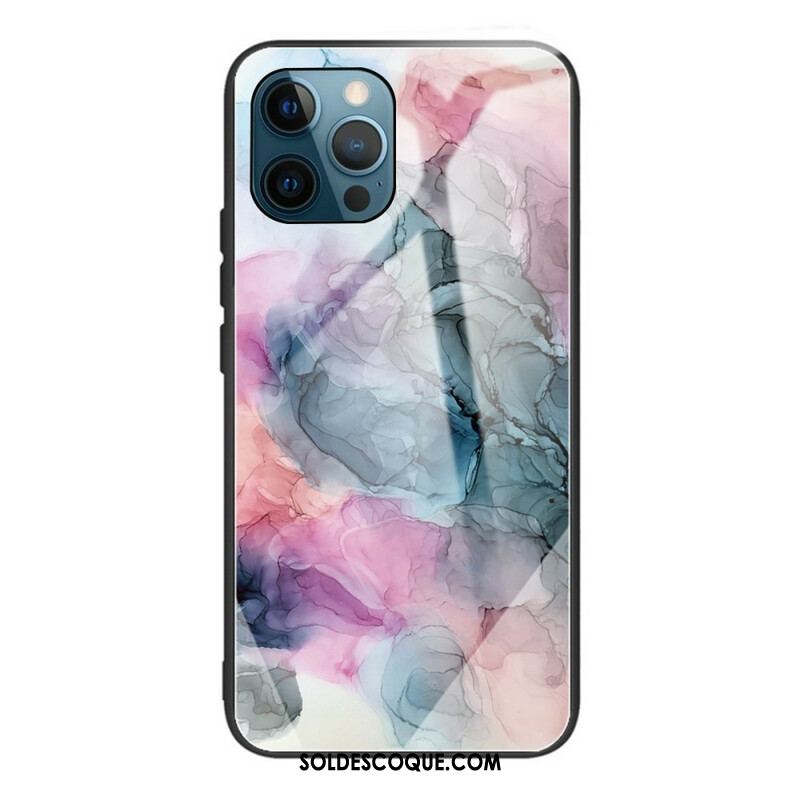 Coque iPhone 13 Pro Verre Trempé Marble