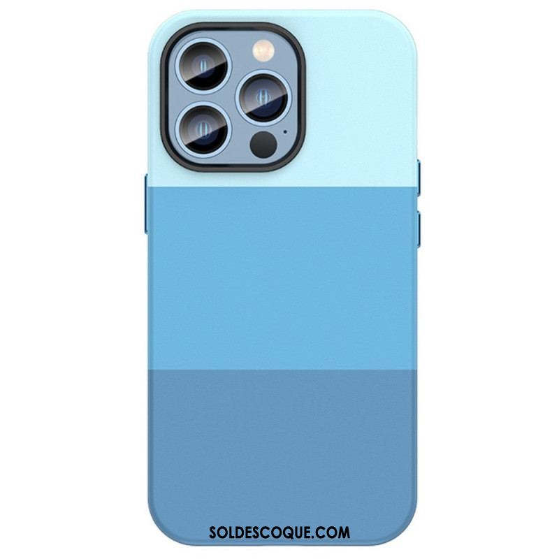 Coque iPhone 14 Bandes Colorées