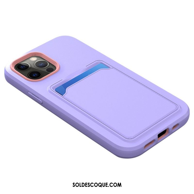 Coque iPhone 14 Bicolore Porte Carte