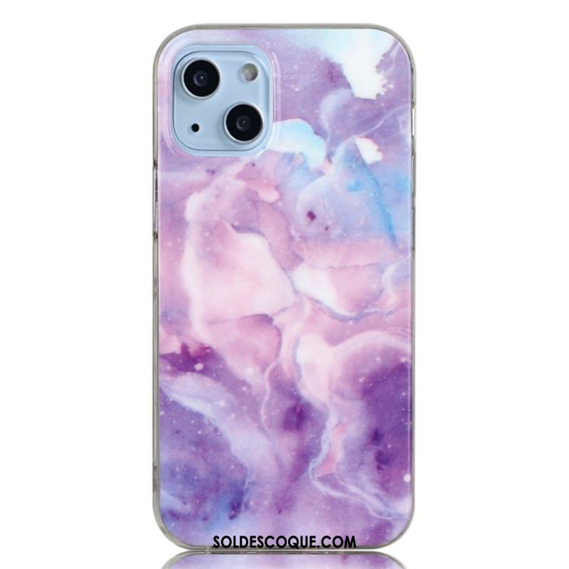 Coque iPhone 14 Déclinaison Marbre