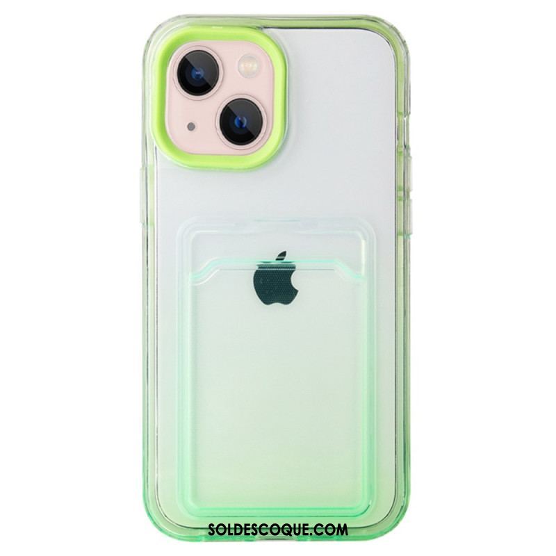 Coque iPhone 14 Gradient Porte-Carte