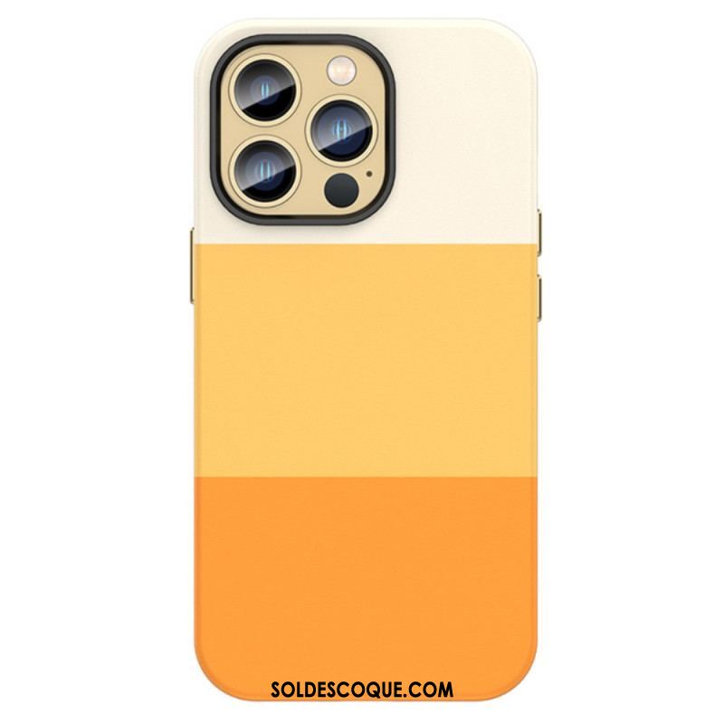 Coque iPhone 14 Pro Bandes Colorées