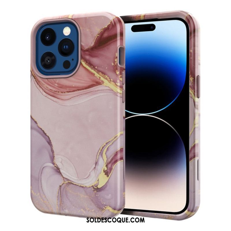 Coque iPhone 14 Pro Fabuleux Marbre