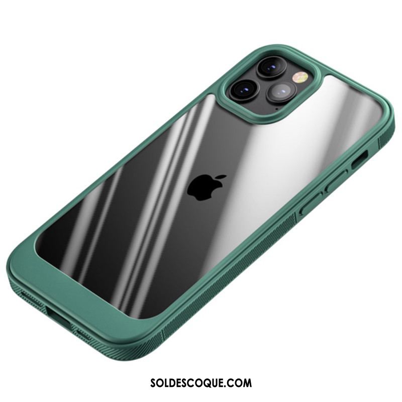 Coque iPhone 14 Pro Hybride Rebords Antidérapants